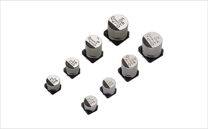 Nichicon Hybrid Aluminum Polymer Capacitor Family