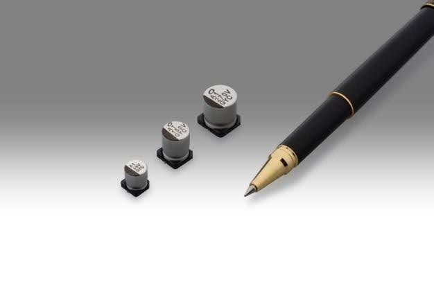 GYC Series 135℃ Compatible Conductive Polymer Hybrid Aluminum Electrolytic Capacitors